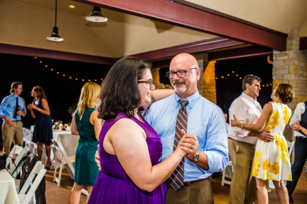 Wedding reception during a wedding at The Grove in Glenview.