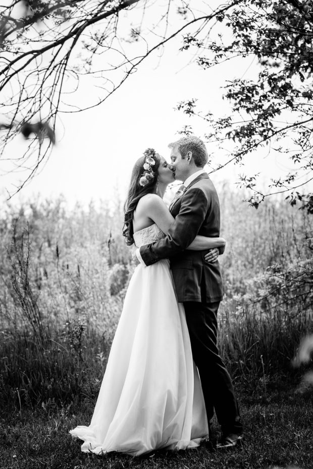 Wedding portrait before a Lake Park Bistro wedding.