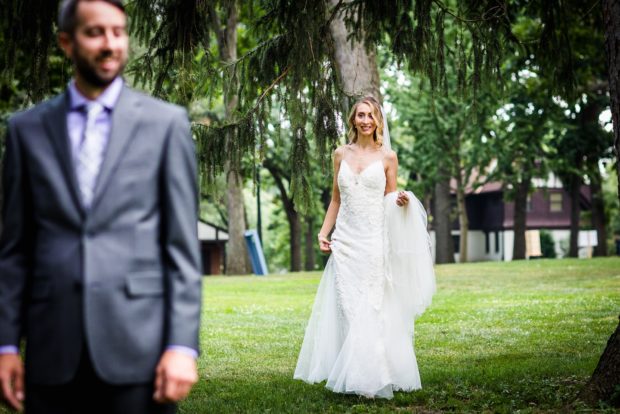 Bride At Katherine Legge Memorial Lodge Wedding